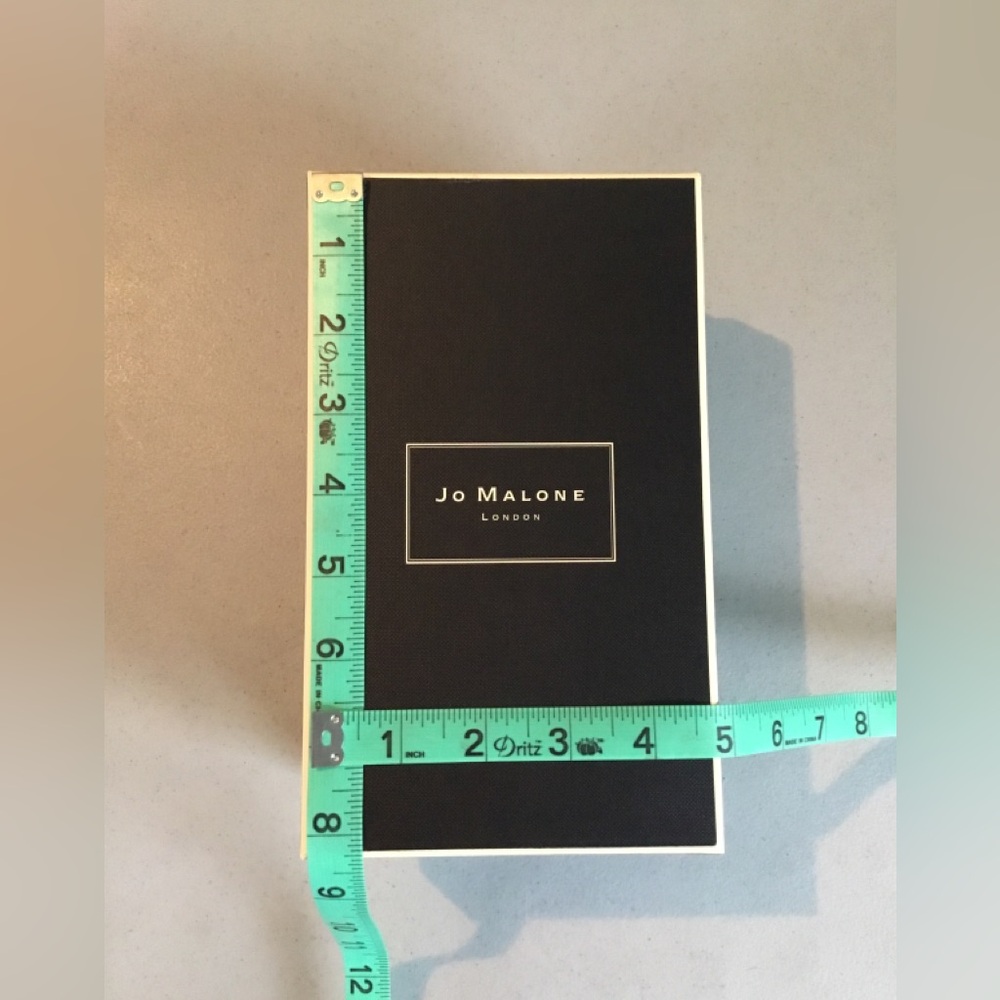 JO MALONE EMPTY SMALL BOX BLACK CREAM INTERIOR ALL LIGHT YELLOW LIGHT CREAM - Picture 8 of 10